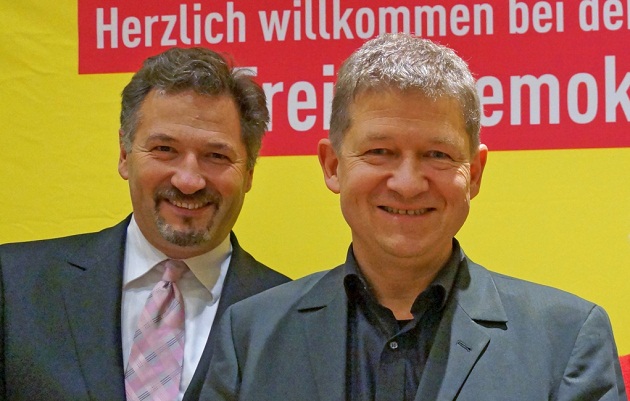 Klaus-Peter Eberhard und Stephan Holowaty 