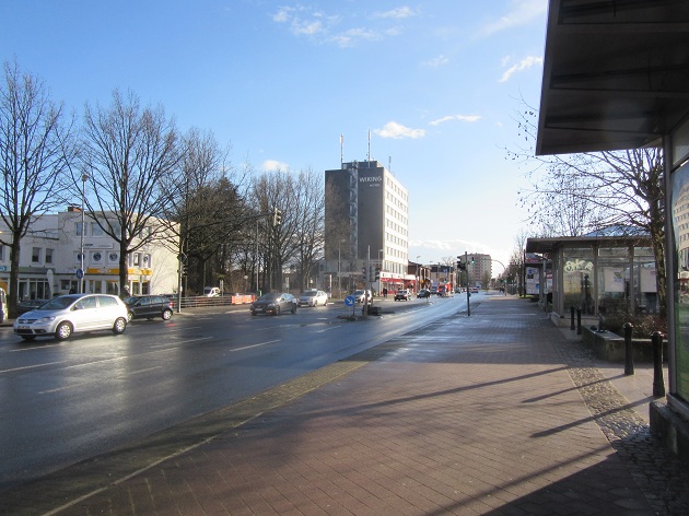 Das Nadelöhr - die Hamburger Straße