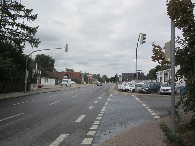 Hamburger Straße in Ulzburg-Süd