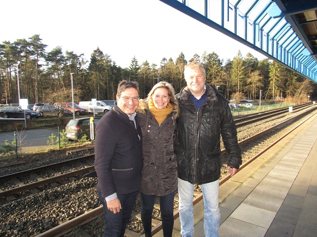 Bürgermeister Thomas Köppl, Oberbürgermeisterin Elke Christina Roeder und Bürgermeister Stefan Bauer