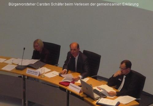 Gemeinsame Stellungnahme von CDU, SPD, WHU, BFB und FDP: Darum muss Thormählen abgewählt werden!