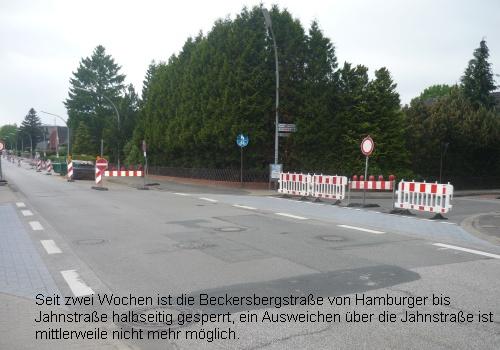 Ab Donnerstag: Kirchweg voll gesperrt!
