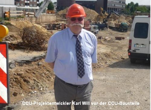 Projektentwickler Karl Will liebäugelt mit einer „Fressmeile“ für das neue CCU