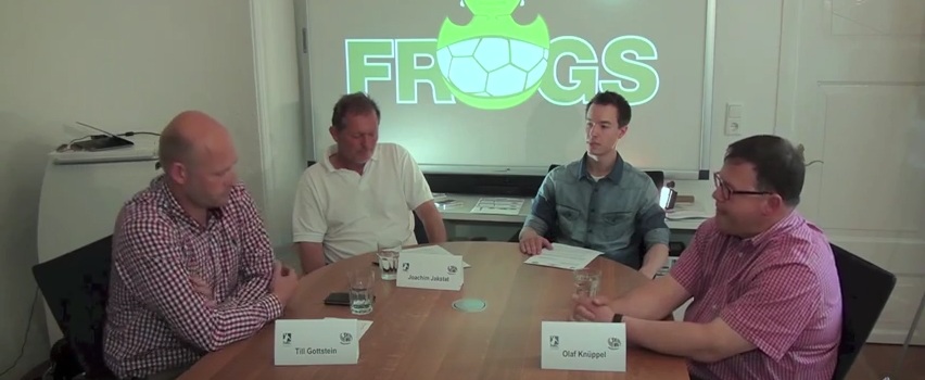 Jetzts gibt’s Frogs-TV – Knüppel, Jakstat und Gottstein im Gespräch mit Lukas David