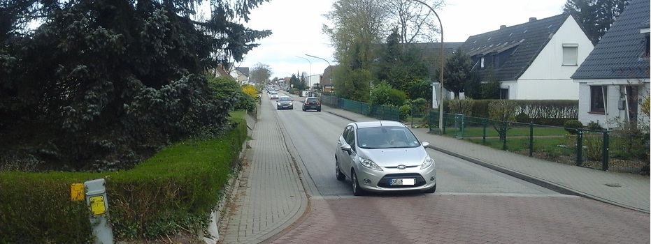 Mittwoch Kirchweg-Vollsperrung