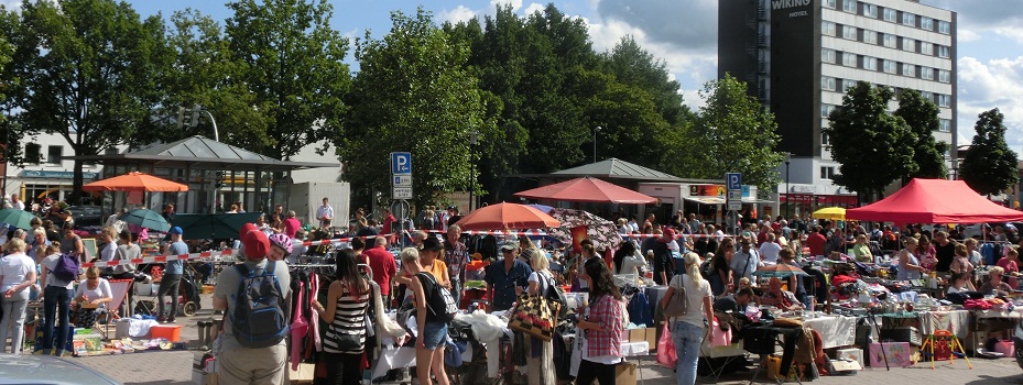 Am Sonntag ist wieder Riesenflohmarkt